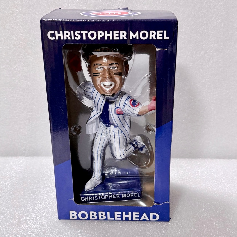 Christopher Morel Bobblehead Chicago Cubs SGA Brand New Sealed 2024